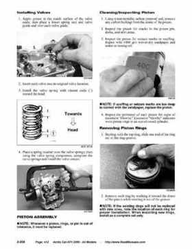 2005 Arctic Cat ATVs factory service and repair manual, Page 412