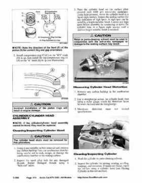 2005 Arctic Cat ATVs factory service and repair manual, Page 414