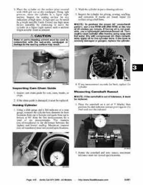 2005 Arctic Cat ATVs factory service and repair manual, Page 415
