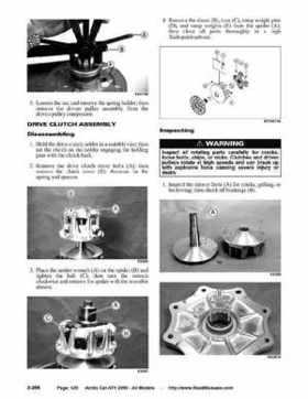 2005 Arctic Cat ATVs factory service and repair manual, Page 420