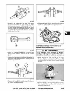 2005 Arctic Cat ATVs factory service and repair manual, Page 423