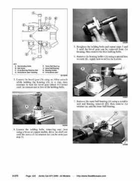 2005 Arctic Cat ATVs factory service and repair manual, Page 424