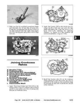 2005 Arctic Cat ATVs factory service and repair manual, Page 429