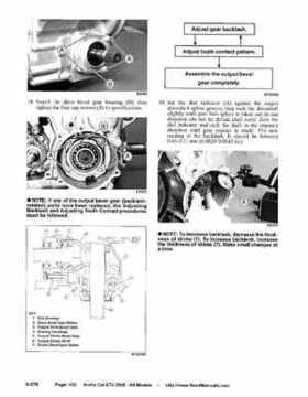 2005 Arctic Cat ATVs factory service and repair manual, Page 432