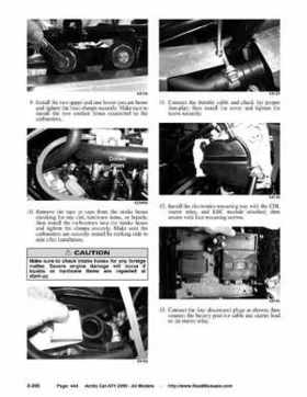 2005 Arctic Cat ATVs factory service and repair manual, Page 444