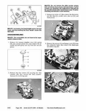 2005 Arctic Cat ATVs factory service and repair manual, Page 464