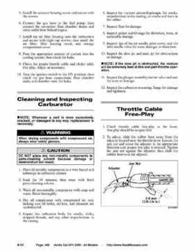 2005 Arctic Cat ATVs factory service and repair manual, Page 466