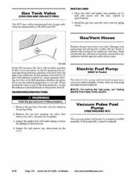 2005 Arctic Cat ATVs factory service and repair manual, Page 470