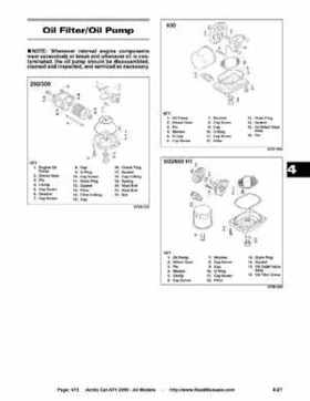 2005 Arctic Cat ATVs factory service and repair manual, Page 473