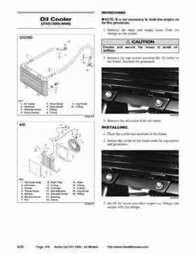 2005 Arctic Cat ATVs factory service and repair manual, Page 476