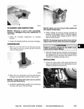 2005 Arctic Cat ATVs factory service and repair manual, Page 483