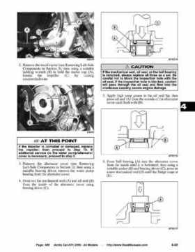 2005 Arctic Cat ATVs factory service and repair manual, Page 485