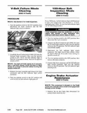 2005 Arctic Cat ATVs factory service and repair manual, Page 526