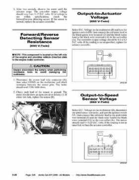 2005 Arctic Cat ATVs factory service and repair manual, Page 528