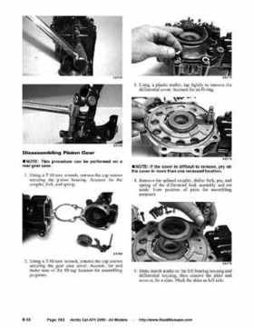 2005 Arctic Cat ATVs factory service and repair manual, Page 553