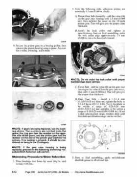 2005 Arctic Cat ATVs factory service and repair manual, Page 555