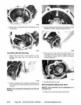 2005 Arctic Cat ATVs factory service and repair manual, Page 559