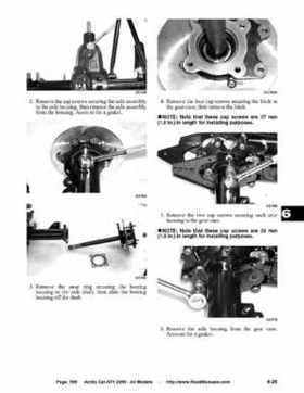 2005 Arctic Cat ATVs factory service and repair manual, Page 568