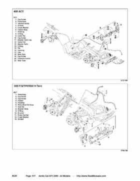 2005 Arctic Cat ATVs factory service and repair manual, Page 577