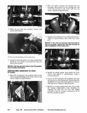 2005 Arctic Cat ATVs factory service and repair manual, Page 599