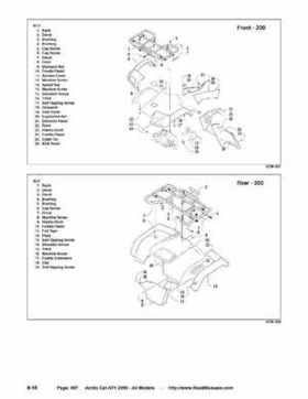 2005 Arctic Cat ATVs factory service and repair manual, Page 607