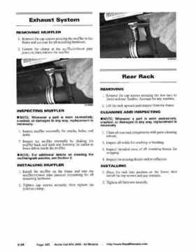 2005 Arctic Cat ATVs factory service and repair manual, Page 625
