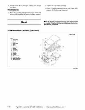 2005 Arctic Cat ATVs factory service and repair manual, Page 631