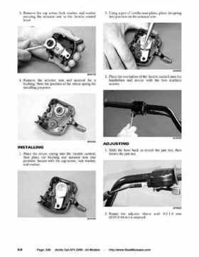 2005 Arctic Cat ATVs factory service and repair manual, Page 639