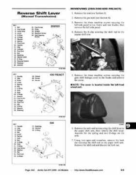 2005 Arctic Cat ATVs factory service and repair manual, Page 642