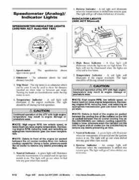 2005 Arctic Cat ATVs factory service and repair manual, Page 645