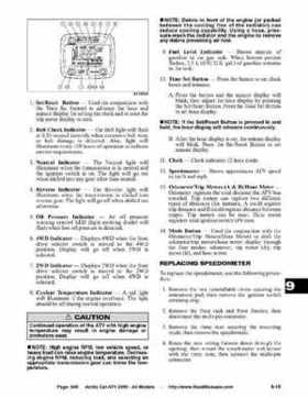 2005 Arctic Cat ATVs factory service and repair manual, Page 648