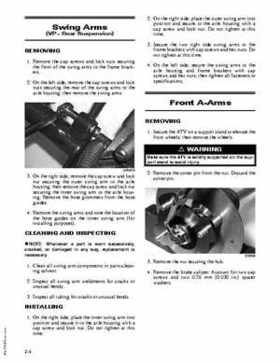 2006 Arctic Cat ATVs 400/400TBX/400TRV/500/500TBX/500TRV/650H1/650 V-Twin Service Manual, Page 462