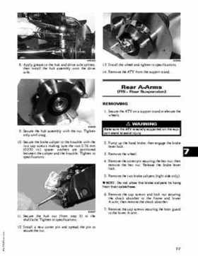 2006 Arctic Cat ATVs 400/400TBX/400TRV/500/500TBX/500TRV/650H1/650 V-Twin Service Manual, Page 465