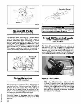 2006 Arctic Cat ATVs 400/400TBX/400TRV/500/500TBX/500TRV/650H1/650 V-Twin Service Manual, Page 500