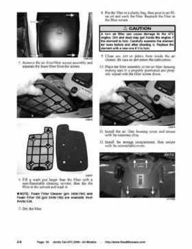 2006 Arctic Cat ATVs factory service and repair manual, Page 19