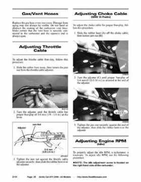 2006 Arctic Cat ATVs factory service and repair manual, Page 25
