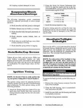 2006 Arctic Cat ATVs factory service and repair manual, Page 31