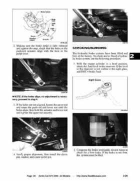 2006 Arctic Cat ATVs factory service and repair manual, Page 36