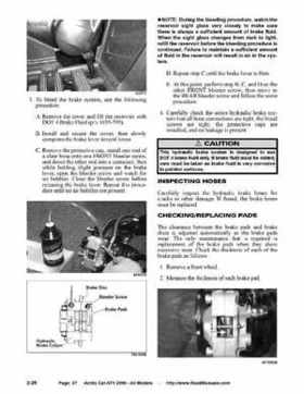 2006 Arctic Cat ATVs factory service and repair manual, Page 37