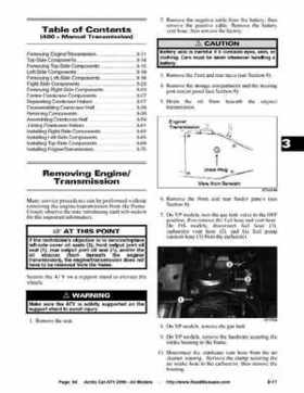 2006 Arctic Cat ATVs factory service and repair manual, Page 54