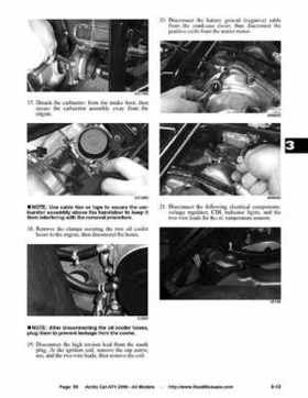 2006 Arctic Cat ATVs factory service and repair manual, Page 56