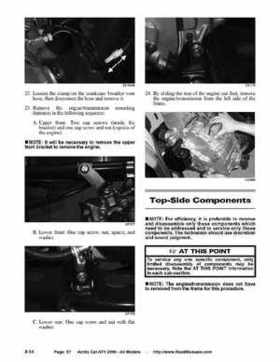 2006 Arctic Cat ATVs factory service and repair manual, Page 57