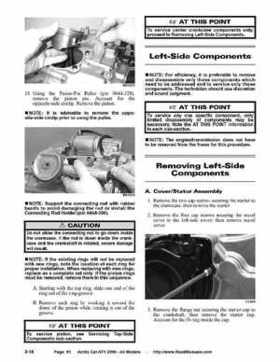 2006 Arctic Cat ATVs factory service and repair manual, Page 61