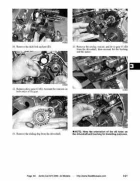 2006 Arctic Cat ATVs factory service and repair manual, Page 64