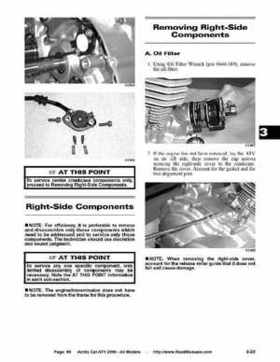 2006 Arctic Cat ATVs factory service and repair manual, Page 66
