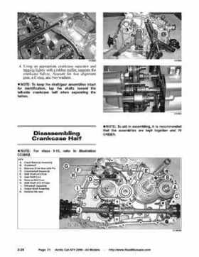 2006 Arctic Cat ATVs factory service and repair manual, Page 71
