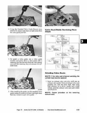 2006 Arctic Cat ATVs factory service and repair manual, Page 76
