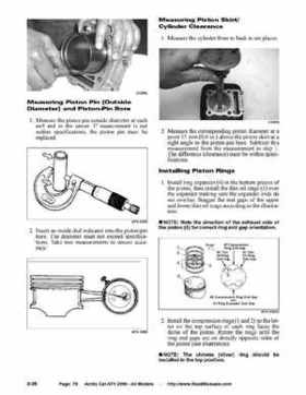 2006 Arctic Cat ATVs factory service and repair manual, Page 79