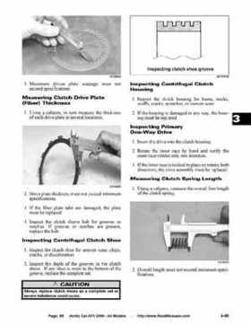 2006 Arctic Cat ATVs factory service and repair manual, Page 88