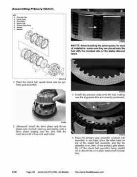 2006 Arctic Cat ATVs factory service and repair manual, Page 89